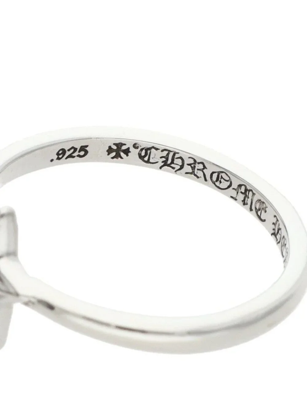 Chrome Hearts Bubblgm Star Bubble Gum Silver Ring